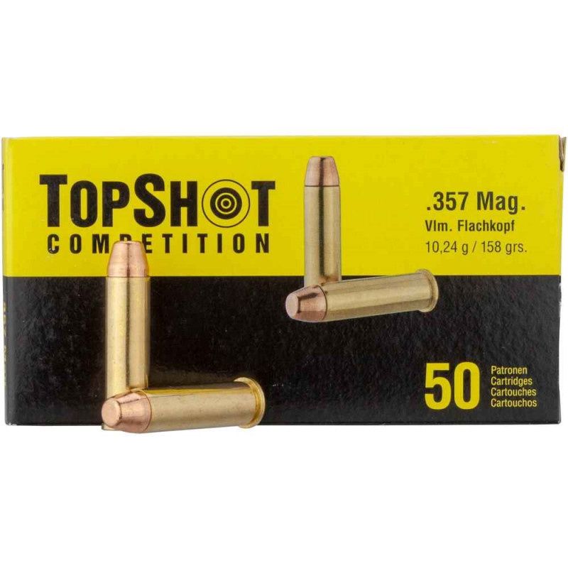 TopShot .357 Mag 10.2 g 158 gr FMJ