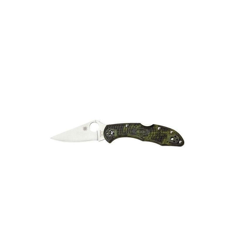 Spiderco Delica 4 Lightweight Zome Green
