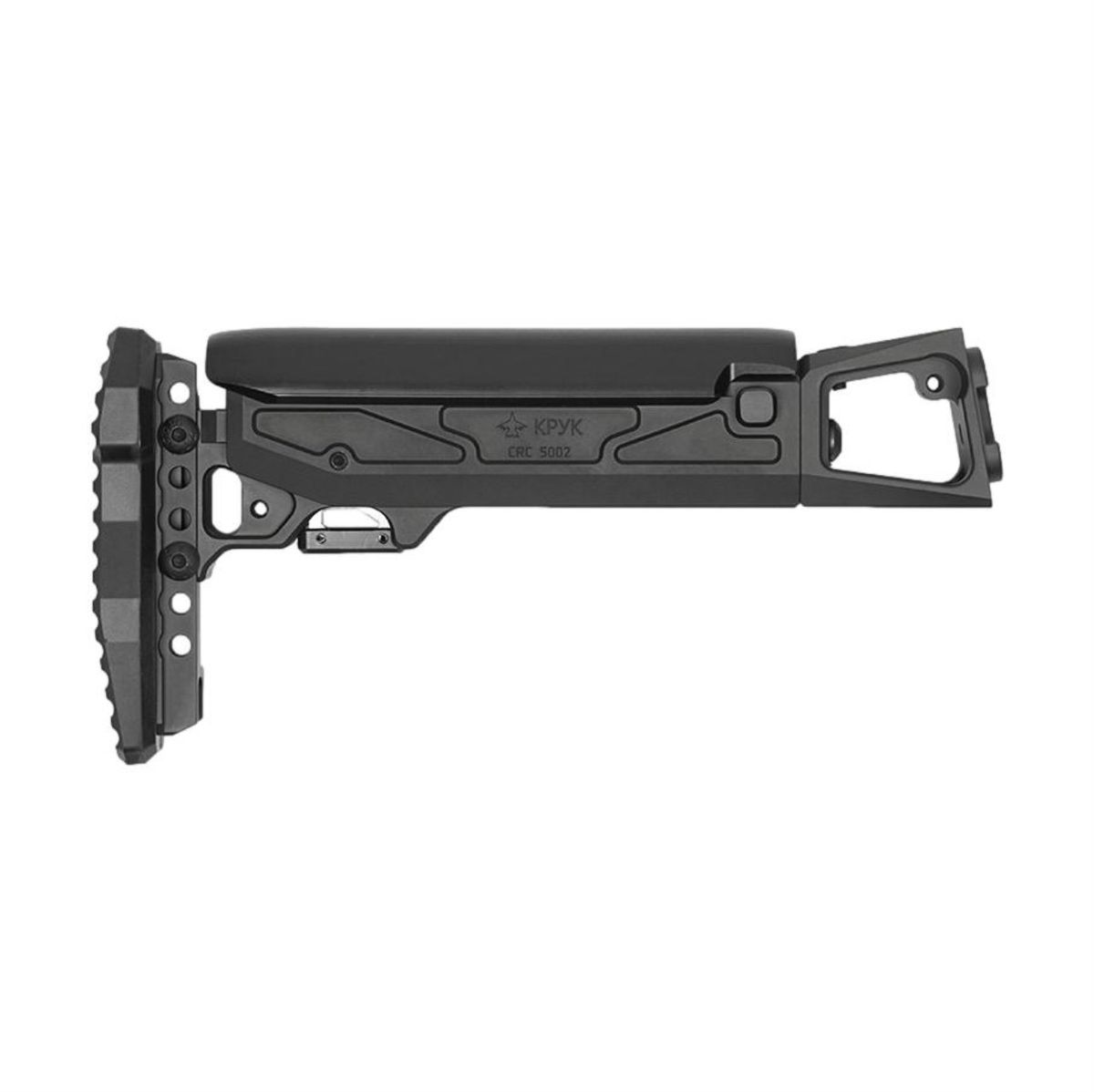 Universal Telescopic Buttstock | Fixed Adapter | Schwarz