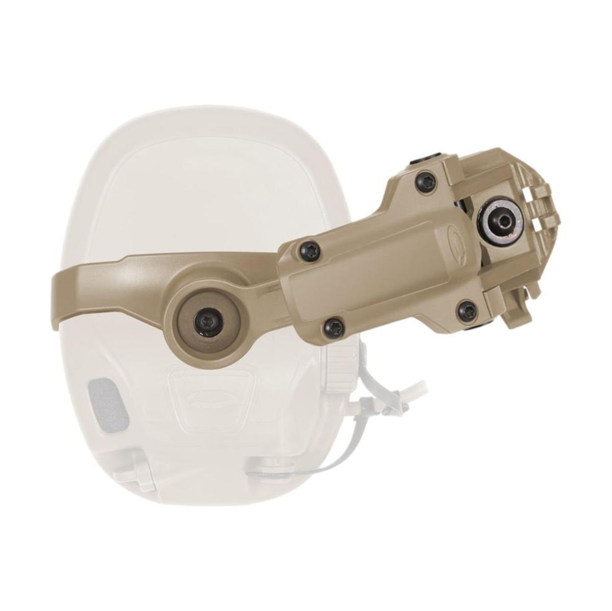 AMP Headset Helmet Rail Mount Kit | (Vent Mode) | Tan 499