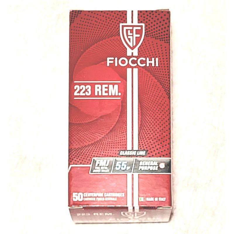 Fiocchi .223Rem FMJ 55gr, 1000Stk.
