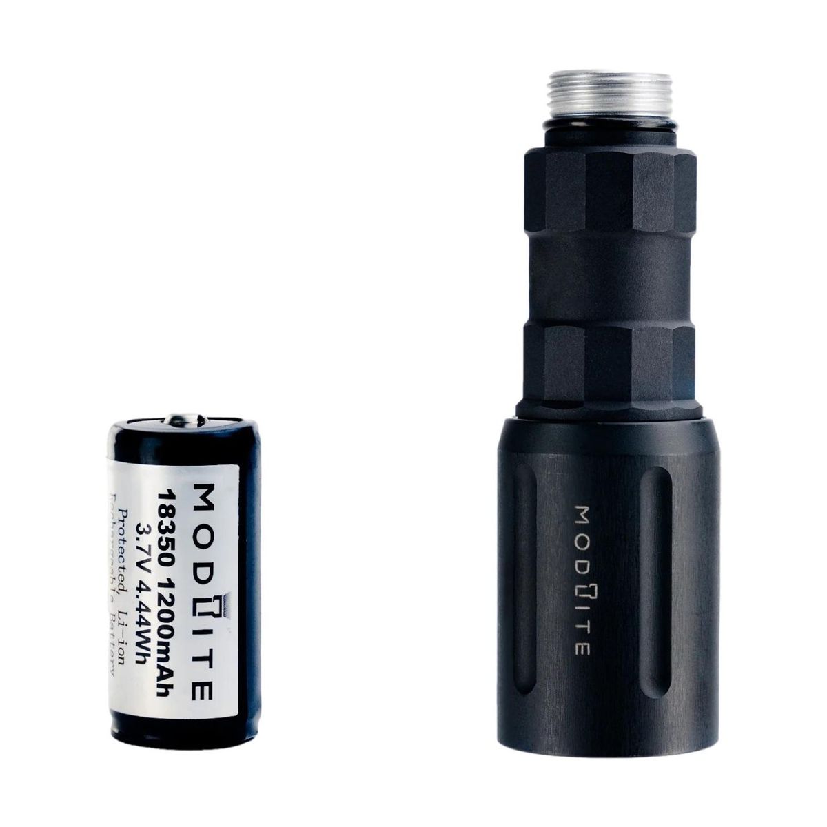 PLHv2-18350 WML (no tailcap or charger) | 1350 Lumen | 54'000 Candela - Schwarz