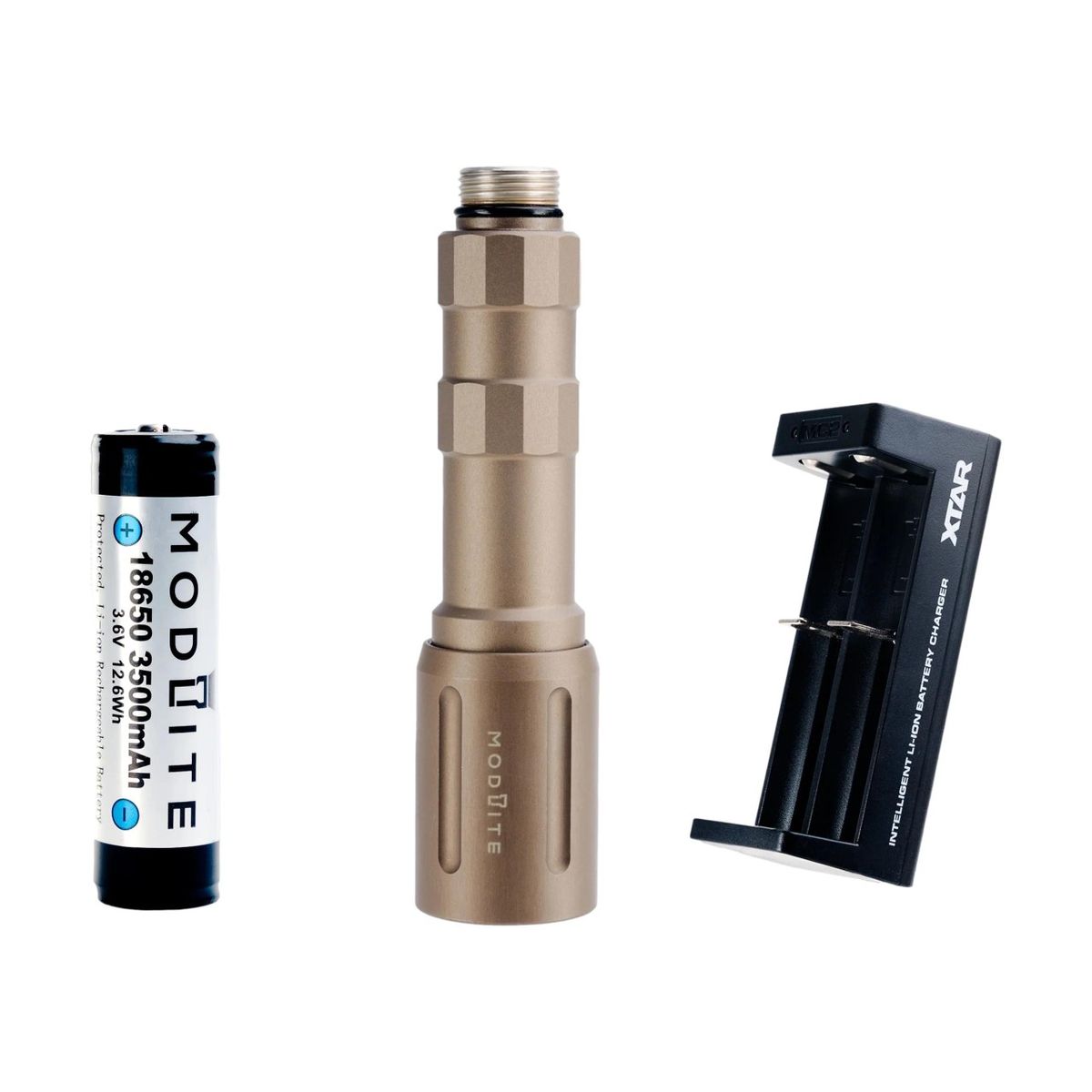 OKWv2 18650 WML (no tailcap) | 1'300 Lumen | 95'000 Candela - FDE