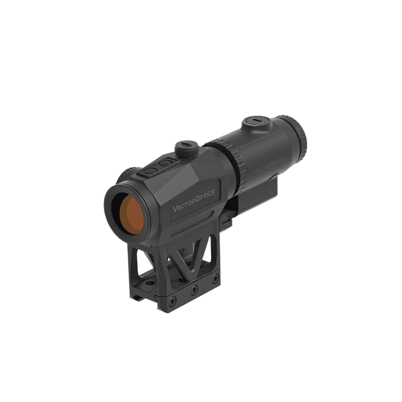 Vector Optics Paragon One-Piece Flip-Magnifier Scrapper 1x29 & 3x Magnifier