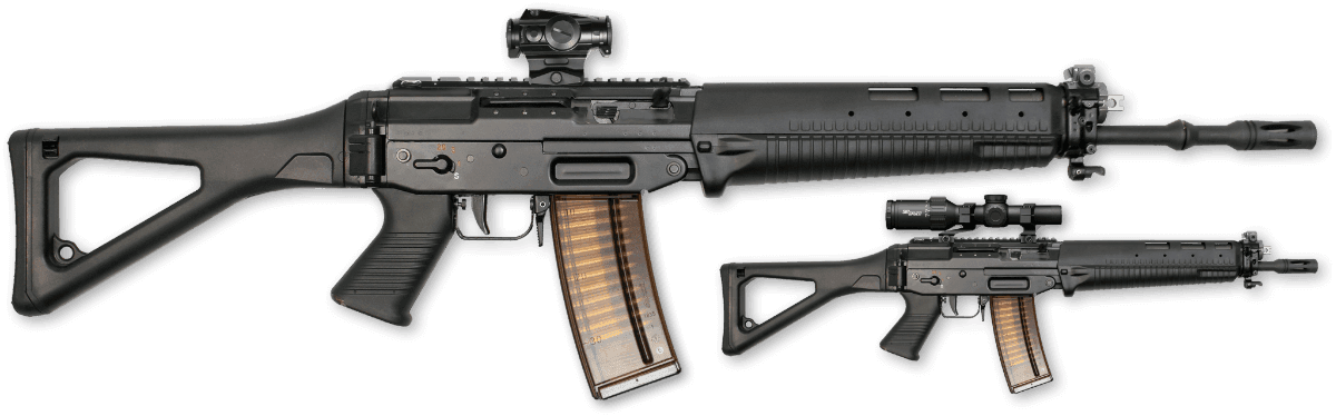 SIG SG551 swat, cal 5.56x45, Picatinny Schiene, LB/ SB