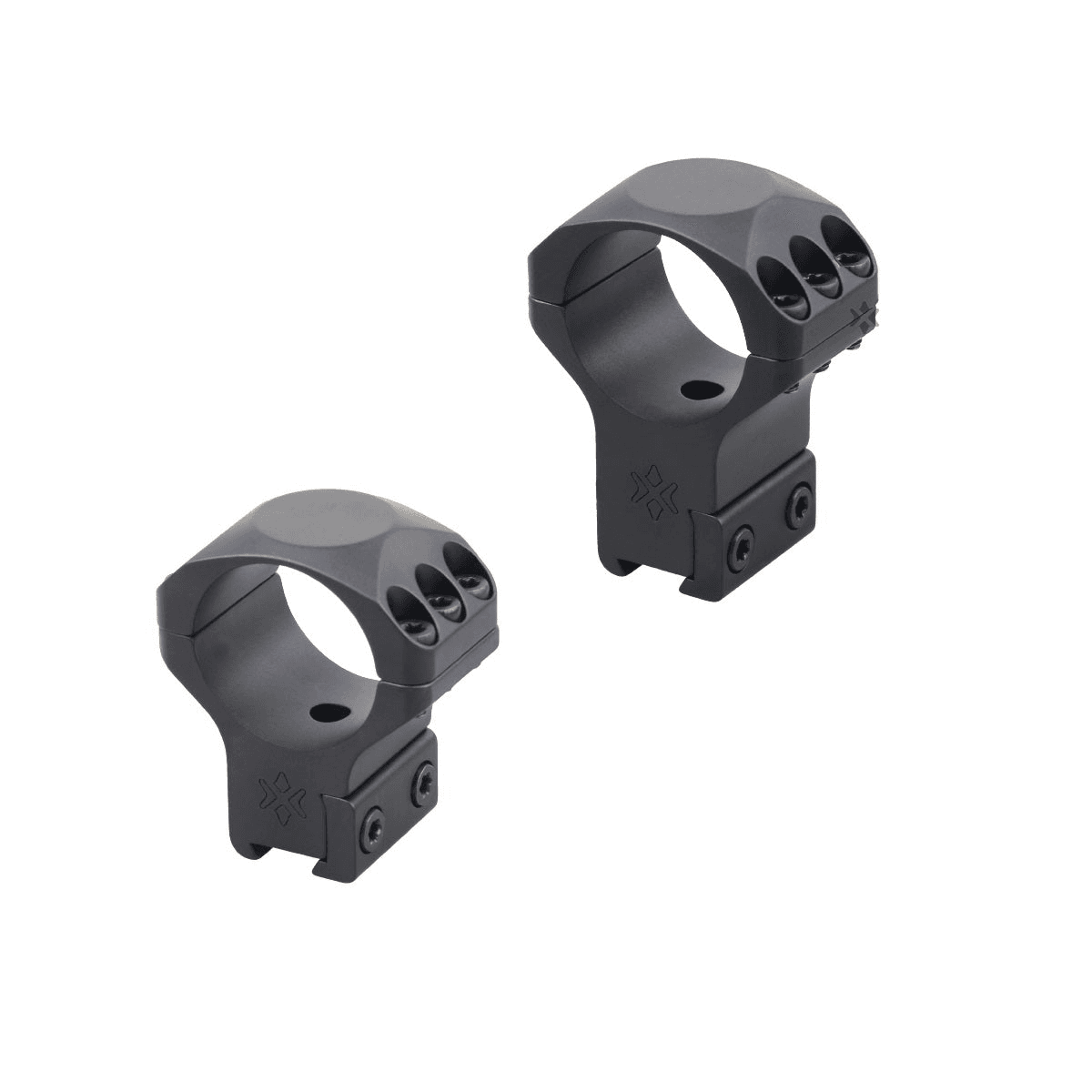 Alu-Ringe X-Accu | 30mm Tubus | Diverse Höhen | 11mm Dovetail (XASR-3005 / XASR-3006)