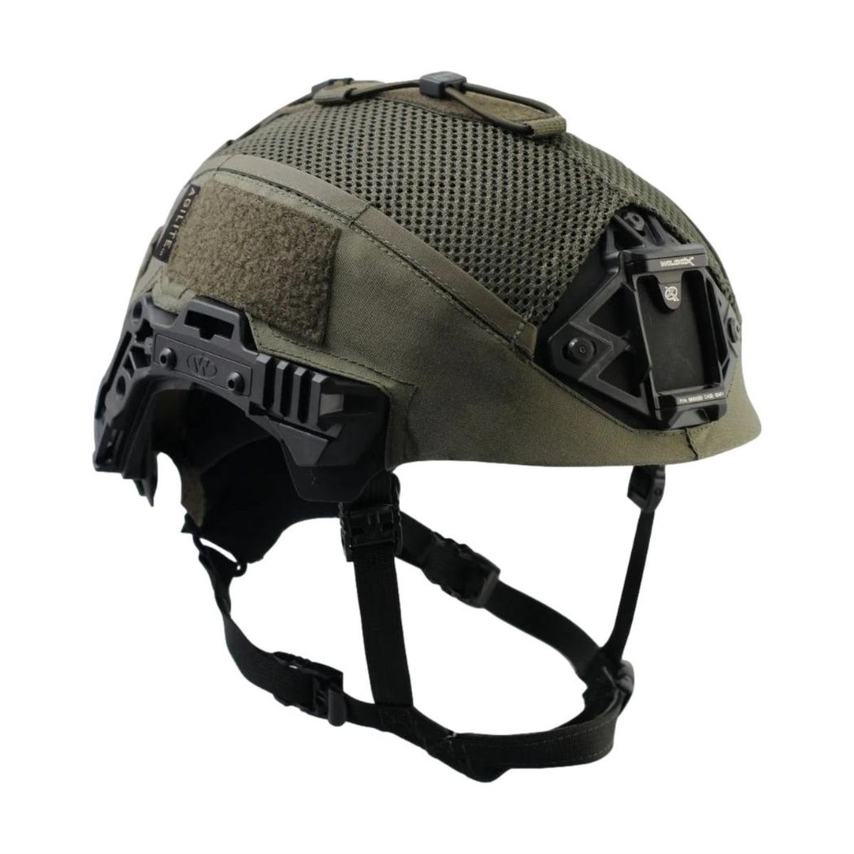 Team Wendy Exfil Carbon | Helmet Cover - Schwarz, Large (M/L)