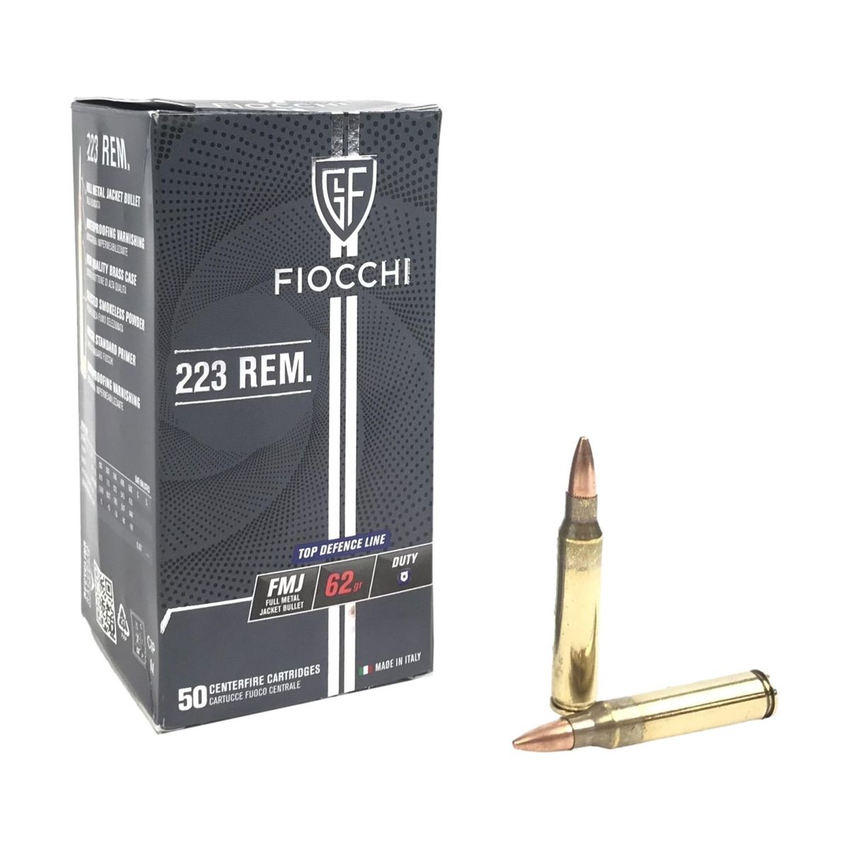 Top Defence Line FMJBT | 62gr | .223 Rem. | 1000 Patronen