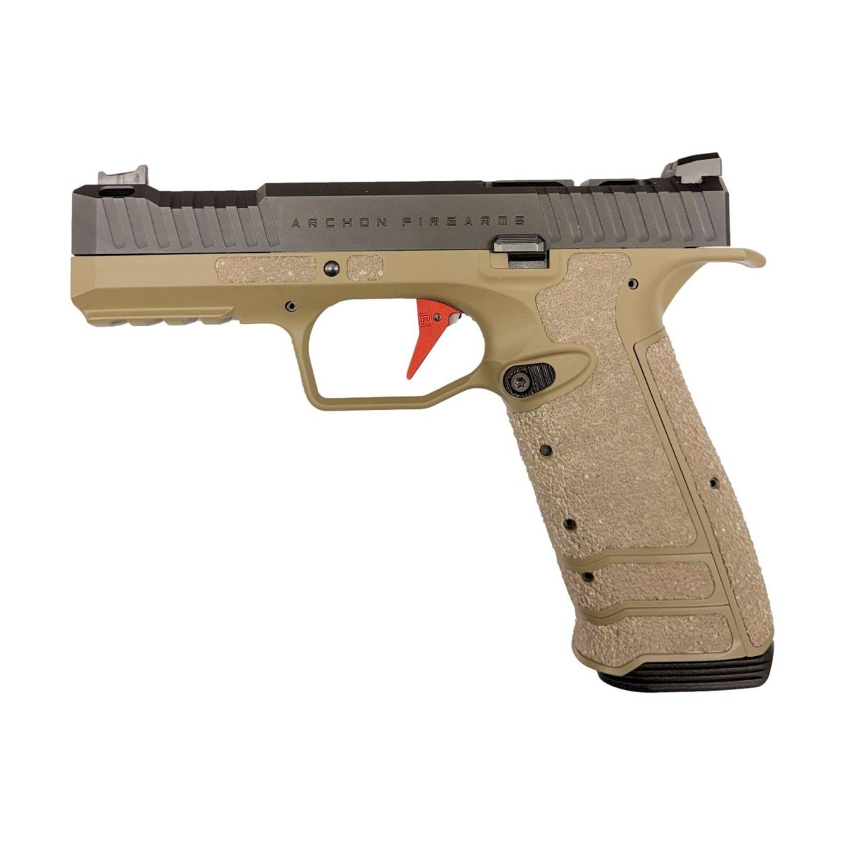 Type B Swiss Edition | TAN/BLK | Acro-Cut | Ported | 4.3" | Competition Trigger