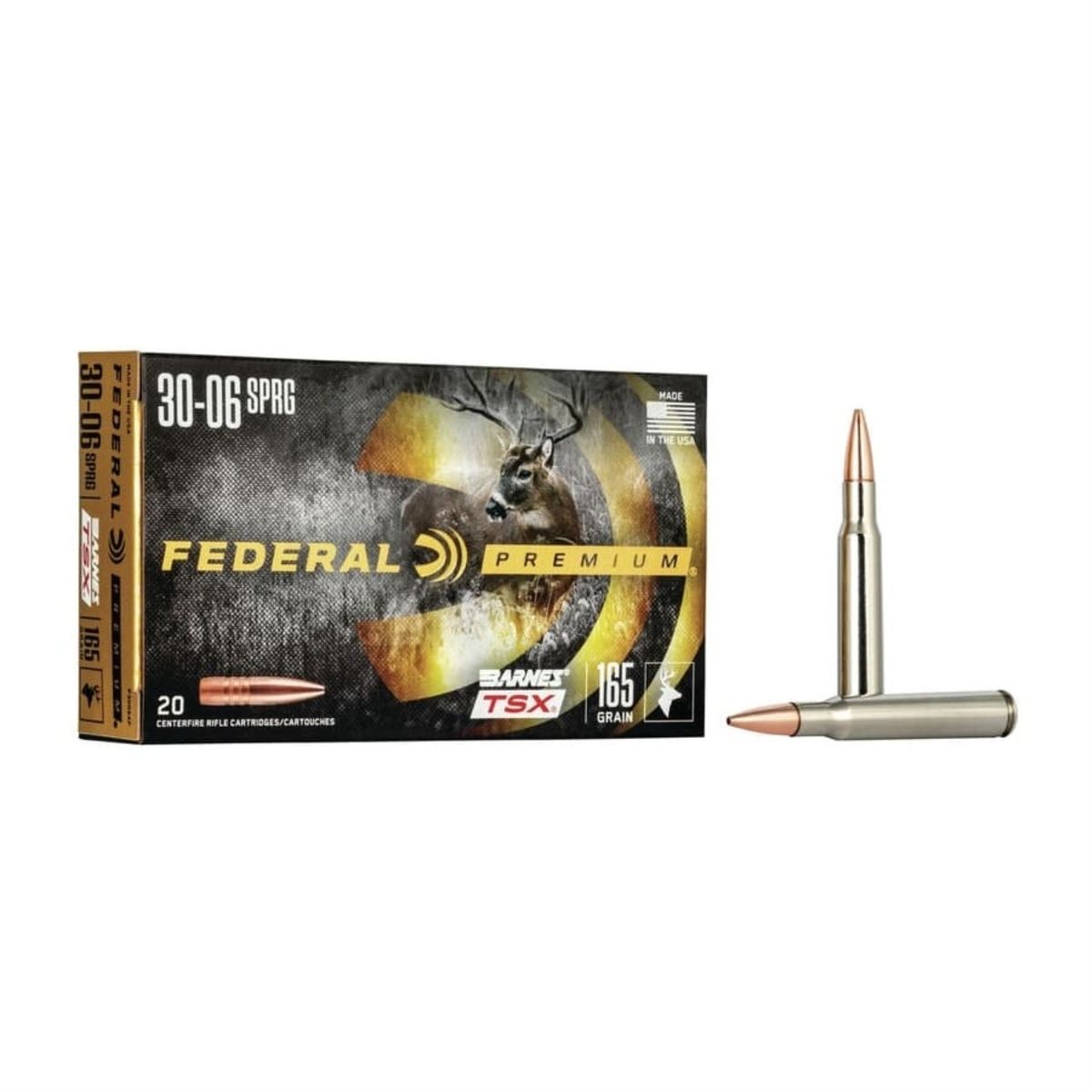 Barnes TSX | 9.7g | 165gr | .30-06 Springfield | 20 Schuss