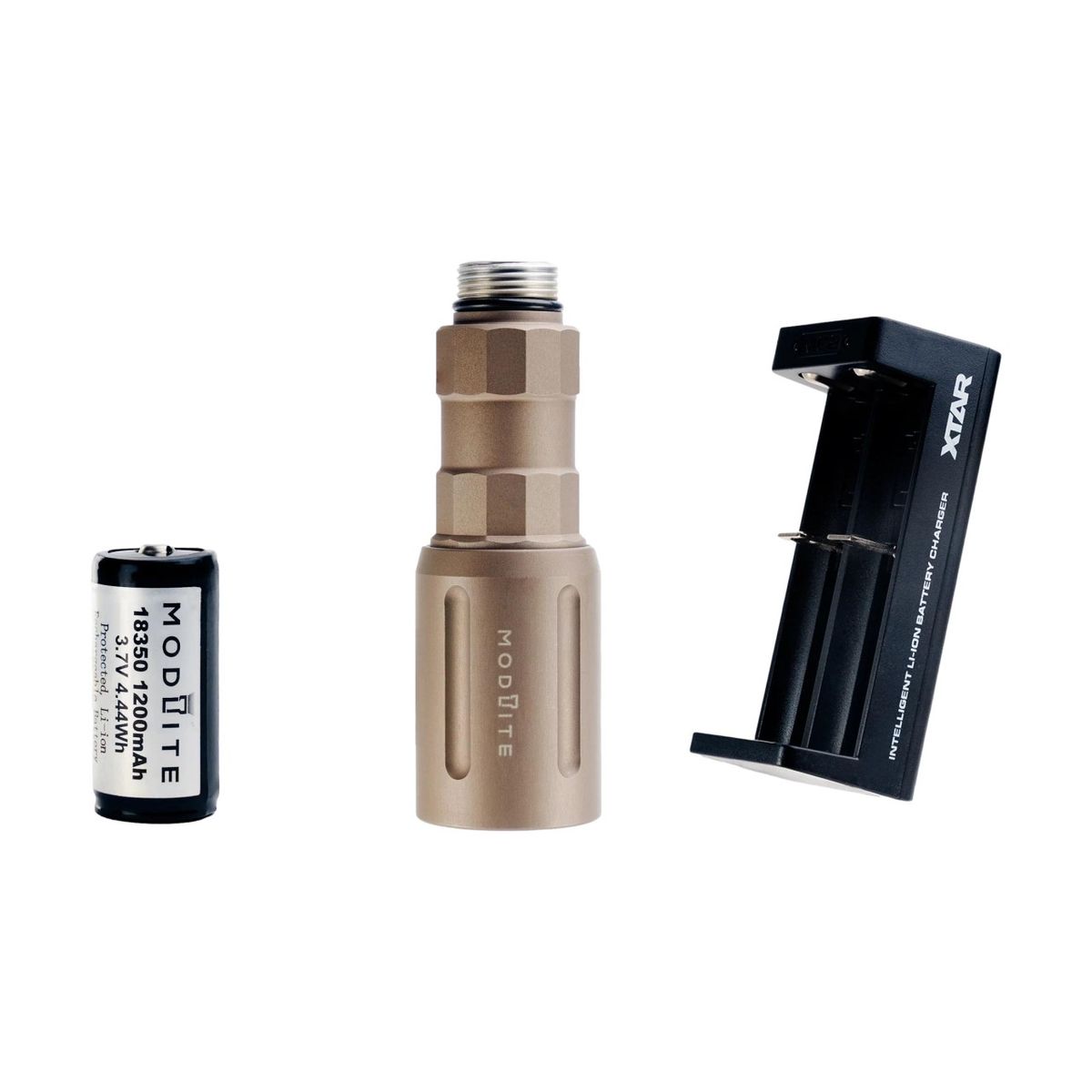 OKWv2 18350 WML (no tailcap) | 1'300 Lumen | 95'000 Candela - FDE