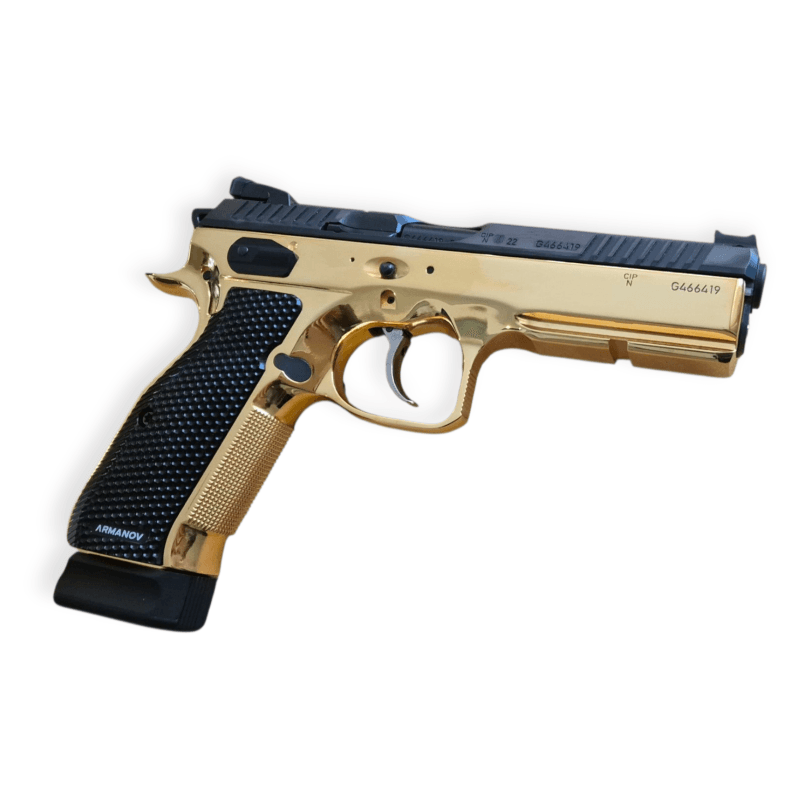 24K Gold CZ Shadow 2, Kal. 9x19