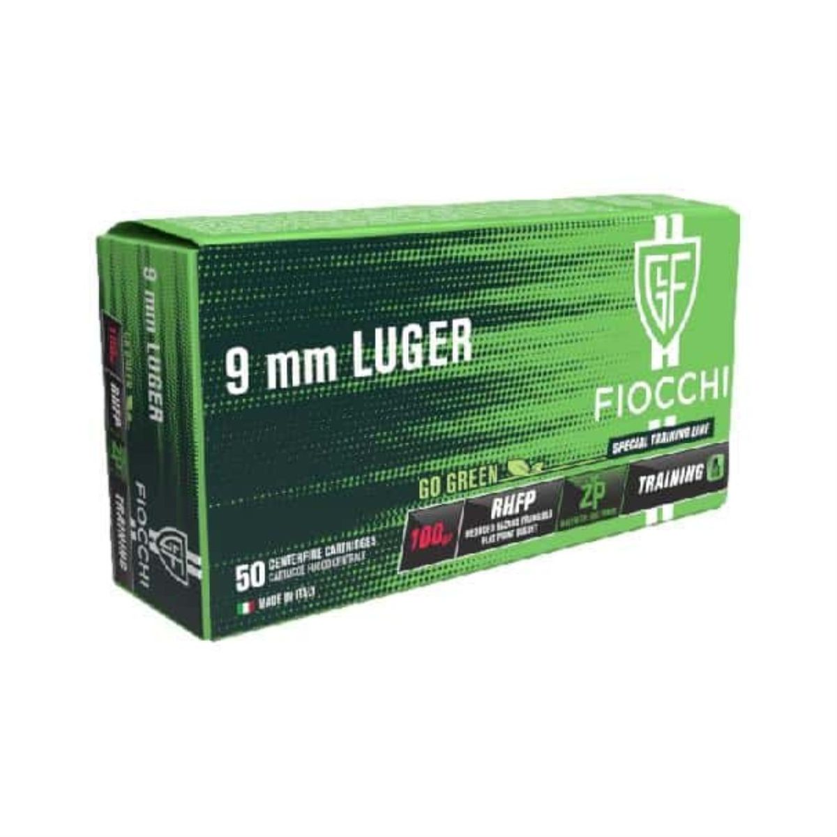 Frangible RHFP | 6.48g | 100gr | 9mm Luger | - 1000 Patronen