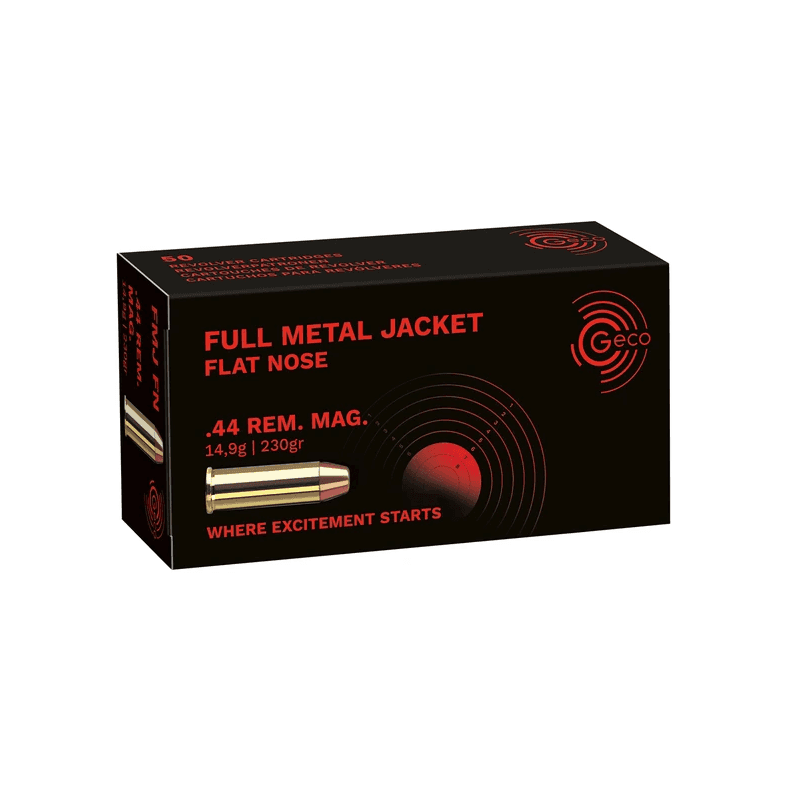 Geco Ammo .44Rem Mag FMJ 230gr