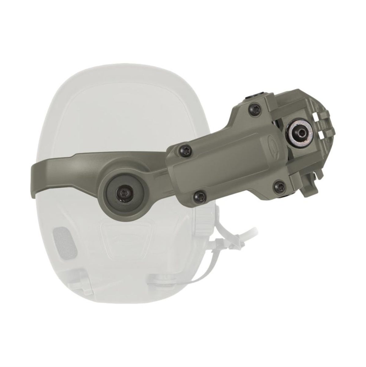 AMP Headset Helmet Rail Mount Kit | (Vent Mode) | Ranger Green