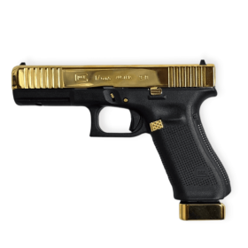 Glock 17 Gen5, Kal. 9x19, 24K Gold